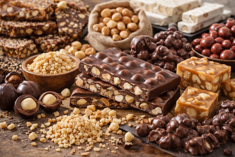 Illustrated placeholder for article titled Macadamias in Confectionery: Rich Flavor and Piece Planning