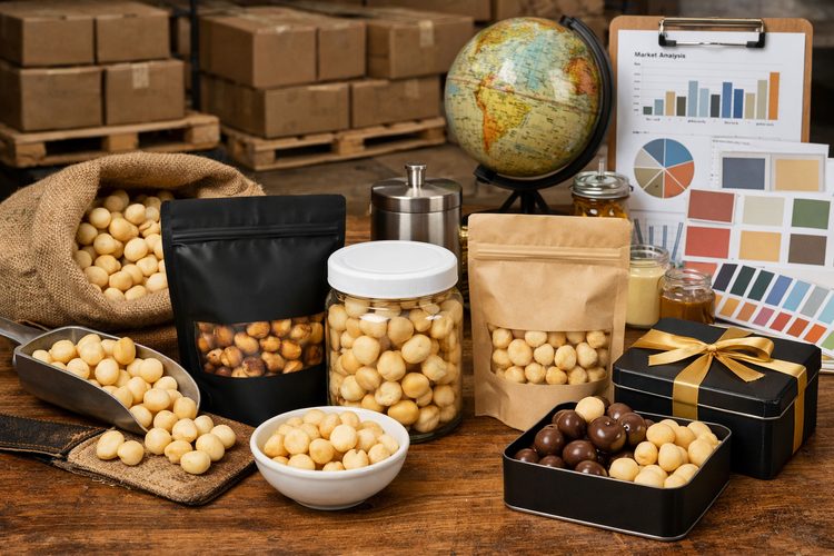 Illustrated placeholder for article titled Private Label Macadamia Programs