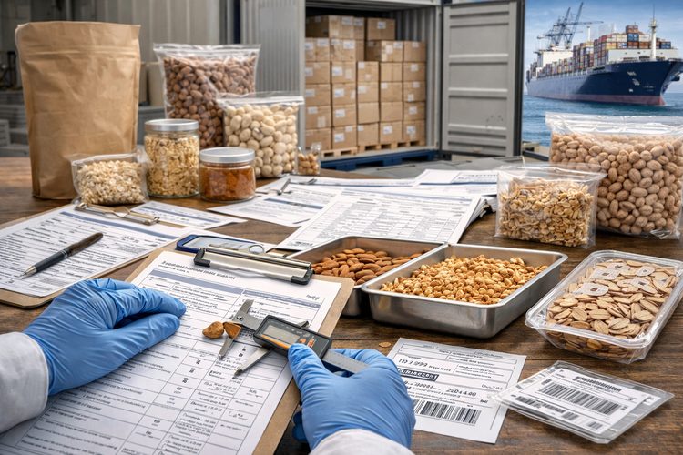 Illustrated placeholder for quality and logistics page